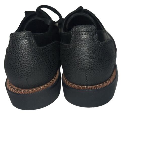New Coach 8D Black Wing foot Derby Dress Shoes